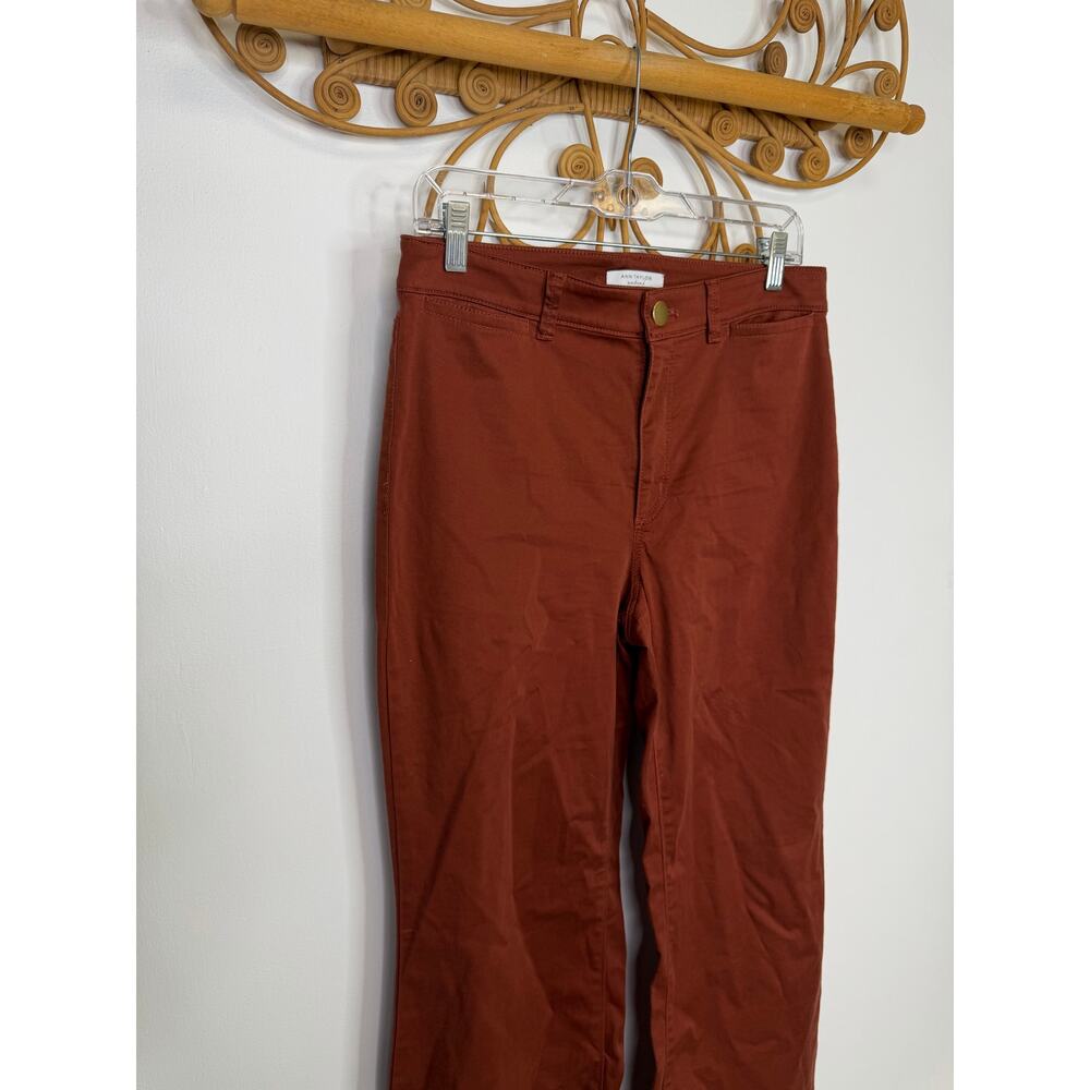 Ann Taylor Weekend Go-Everywhere Flare Pants terracota 6 - Picture 4 of 10